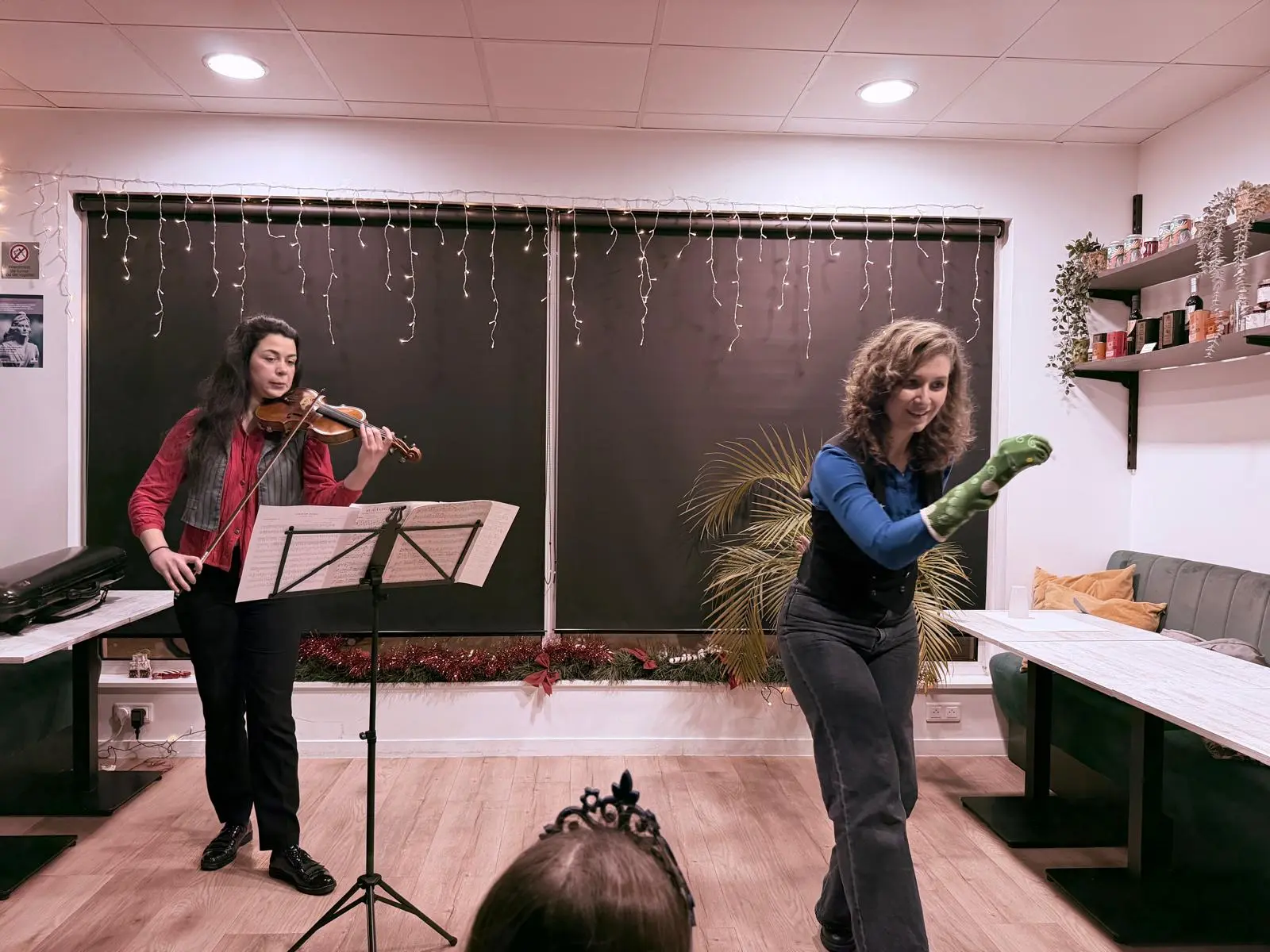 Scène du spectacle Histoires à ta portée